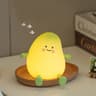 Cute Pear Fruit Silicone 7Color LED Night Light 7