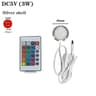 5V USB RGB Dimmable UnderCabinet Puck Light Set 8