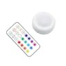 Wireless RGBW LED Puck Light With Remote Control 6
