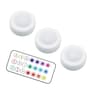 Wireless RGBW LED Puck Light With Remote Control 7