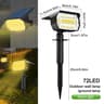 6872 LED Outdoor Waterproof Solar Landscape Spotlight 6