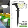 6872 LED Outdoor Waterproof Solar Landscape Spotlight 7