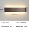 Modern LED Indoor Wall Sconce Fixture Decorative Linear Wall Lamp 19