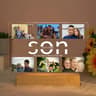 Personalized Custom Photo  Text 3D Acrylic Night Light 12