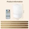 Touch LED Bedside Night Light With Remote  Timer 7