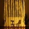 USB LED Curtain Lights Remote Control Hanging Garland Lights 8