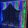 USB Connectable Fairy Curtain Lights Remote Control String Lights 8