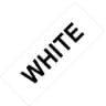 Clear  Satin Thermal Label Tape Refill 8