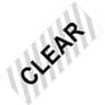 Clear  Satin Thermal Label Tape Refill 7