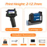Handheld Handheld Inkjet Printer Set 12