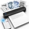 Portable Wireless A4 Thermal Printer 1500mAh Rechargeable 7