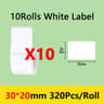 MediumFormat Waterproof Thermal Label Tape Rolls 7