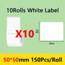 MediumFormat Waterproof Thermal Label Tape Rolls 19
