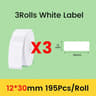 Waterproof Direct Thermal Label Paper Rolls Various Sizes  MultiPacks 17