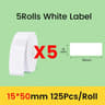 Waterproof Direct Thermal Label Paper Rolls Various Sizes  MultiPacks 11