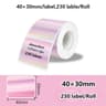 Laser Holographic Transparent Thermal Adhesive Label Rolls 16
