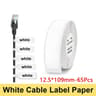 SelfAdhesive Waterproof Cable Label Rolls Elite 6