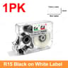 Portable Mini Thermal Transfer Ribbon Label Printer 12