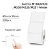 Portable Wireless Bluetooth Thermal Label Printer Set 13