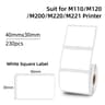 Portable Wireless Bluetooth Thermal Label Printer Set 12