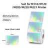 Portable Wireless Bluetooth Thermal Label Printer Set 14