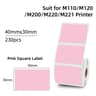 Portable Wireless Bluetooth Thermal Label Printer Set 6