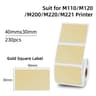 Portable Wireless Bluetooth Thermal Label Printer Set 15