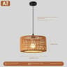 Modern Light Luxury HandWoven Rattan Pendant Light 8