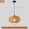 Modern Light Luxury HandWoven Rattan Pendant Light 7