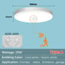 Motion Sensor LED Ceiling Light IP44 Waterproof Smart Night Lamp 15