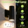 Outdoor Waterproof Wall Lamp Replaceable Bulb Exterior Sconce For Garden Porch  Backyard 8
