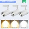 Adjustable TriColor LED Track Light Set 12W  20W  30W  40W  50W Ceiling Spotlight Fixture 10