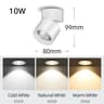 Modern Foldable SurfaceMounted LED Spotlight 6