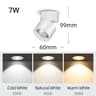 Modern Foldable SurfaceMounted LED Spotlight 11