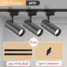 Modern Adjustable LED Track Lighting Rail Kit 11