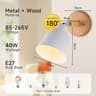 Modern E27 Adjustable Desk  Bedside Reading Lamp 6
