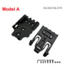 Quick Locking System Holster Fork  Duty Receiver Plate Set 6