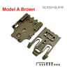 Quick Locking System Holster Fork  Duty Receiver Plate Set 9