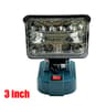 HighOutput Cordless LED Jobsite Work Light  Floodlight For 144V18V Lithium Batteries 6
