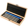 6in1 Indexable Carbide Woodturning Chisel Tool Set With Replaceable Cutter Inserts  Storage Case 6