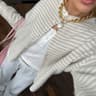 Womens Casual Striped Long Sleeve Knit Cardigan Sweaters 9