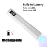 Portable Handheld Rechargeable Mini UV LED Gel Nail Lamp 3W 8