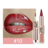 2in1 DualEnded Lip Liner  Mirror Glass Lip Gloss 14