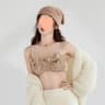 Cute Japanese Kawaii Plush Bear  Rabbit Wireless Winter Bralette 12