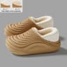Waterproof PlushLined ThickSole Indoor Winter Slippers 6