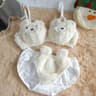 Cute Japanese Kawaii Plush Bear Wireless Winter Lingerie Bralette 9