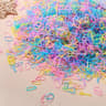 Colorful Seamless Elastic Mini Hair Ties  Ponytail Bands Set 9