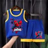 Boys Breathable Cartoon Sleeveless Vest  Shorts 2Piece Set 8