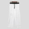 Mens Mesh Patchwork Drawstring Jogger Pants 7