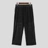 Mens Mesh Patchwork Drawstring Jogger Pants 6